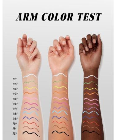  Lestpola Matte light blue liquid eyeliner - Highly pigmented - Colorful - Waterproof - Long-lasting - Quick-drying - Multifunctional liquid eyeliner - Colorful eye makeup for cosplay - Buy Online on GoSupps.com