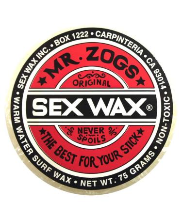 Mr. Zogs Original Sexwax - Warm Water Temperature White