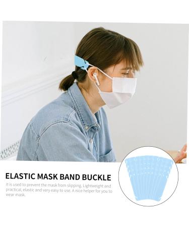 JECOMPRIS 10-Pack Ear Mask Holder Clips - Face Cover Elastic Cord Hooks & Extension Buckles for Comfortable Mask Wear - Buy Online on GoSupps.com