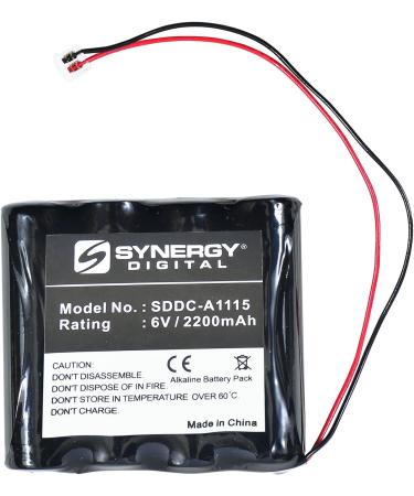 Synergy Digital Door Lock Batteries | Compatible with Saflok X-GAA-FC42 | 6V 2200 mAh Alkaline | 3-Pack for International Shipping - Buy Online on GoSupps.com