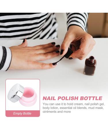SEWACC Lot de 4 Flacons de Gel pour Ongles 10 Ml en Plastique Transparent Bouteille Portable et Rechargeable pour Vernis Ongles et Cr me Visage Voyage et Usage Quotidien - Buy Online on GoSupps.com