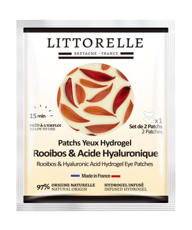 Patchs Yeux Detox & Anti- ge en Hydrogel Infus au Rooibos et Acide Hyaluronique Masque Yeux Anti Stress Anti Fatigue Anti Oxydant - 97% d Origine Naturelle Fabriqu en France 1