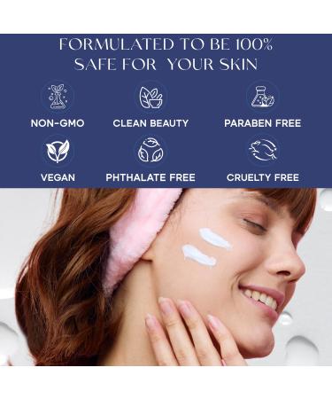 Hyaluronic Acid & Collagen Face Moisturizer - Anti-Aging Hydration Skin Firming Night Cream - Cruelty Free Korean Skincare for All Skin Types - 1.69 Fl. oz - Buy Online on GoSupps.com
