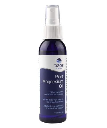 Trace Minerals Research Pure Magnesium Oil 4 fl oz (118 ml)