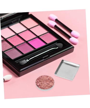 FOMIYES 150 Pcs Aluminum Plate Metallic Eyeshadow Watercolor Tin Empty Eyeshadow Dispenser Square Lipstick 2.5X2.5CMx5pcs As Shownx5pcs - Buy Online on GoSupps.com