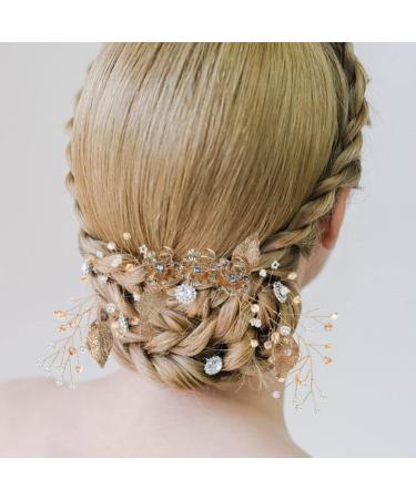 Beaupretty Metal Hair Claw Clips Wedding Bride Headwear barrettes for women bridal hairpin womens clips accessory for women Bridal Accessory Metal Zinc alloy bridesmaid issue - Buy Online on GoSupps.com