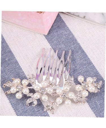 DOITOOL 1pc Hair Comb for Combs for Women Oil Dispenser for Hair Alloy Hair Comb Bridal Hair Accessories Bridal Headpiece Bridal Headdress Alloy Comb Wedding Bridesmaid Pearl - Buy Online on GoSupps.com