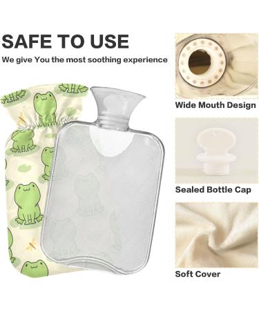 Buy Cute Frog Heat Bottle - 1L Pain Relief Water Bag for Muscle Injuries | International Shipping - Buy Online on GoSupps.com