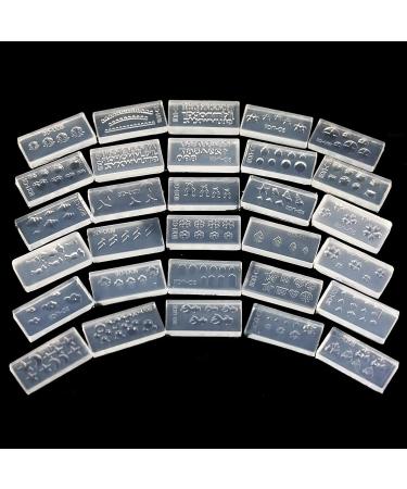 Be In Your Mind 3D Nail Art Mold - 30 Charming Nail Shapes & Mini Manicure Tools Set | International Shipping Available - Buy Online on GoSupps.com