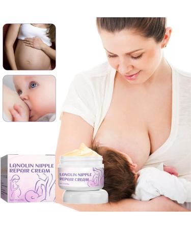 Buy 2 x 30g Lanolin Nipple Cream - Safe Mild Moisturizing & Pain-Relieving Cream for Breastfeeding - Calming & Nourishing Support - Buy Online on GoSupps.com