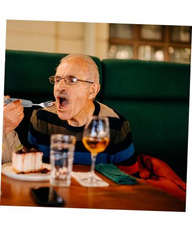 HAPINARY 1 Set Elderly Eating Tableware - Portable Adaptive Utensils for Adults - Stainless Steel Flatware Spoon Fork Tool Kit for Travel - Buy Online on GoSupps.com