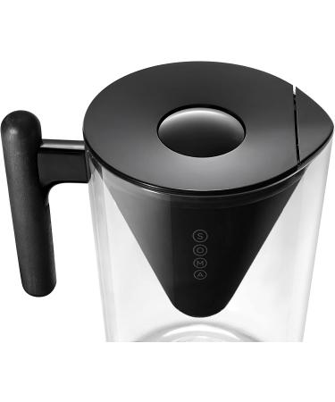 Soma 10-Cup Pitcher - Plant-Based Water Filtration System, Black - Buy Online on GoSupps.com