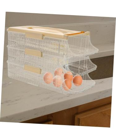 Alipis Clear Automatic Stackable for Plastic Fridge Dispenser Storage Tray Multi-Layer Organizer with - Buy Online on GoSupps.com