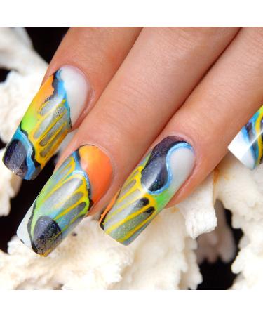 EAONE 500Pcs Natural Acrylic French Nail Tips Set with Accessories - Perfect for Salon DIY Nail Art - Buy Online on GoSupps.com