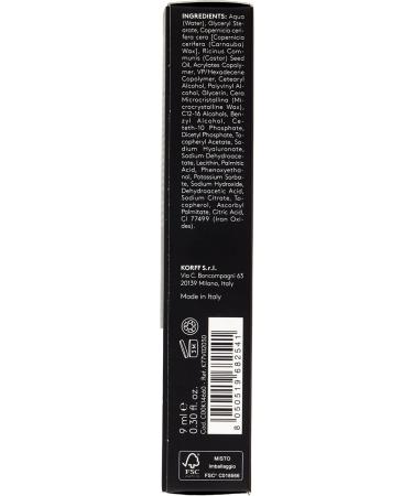 Korff High Definition Stretch Mascara 10H Long Wear Clump-Free for High-Definition Makeup Black 9ml - Buy Online on GoSupps.com
