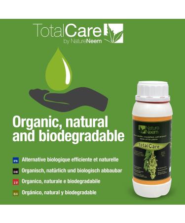 TotalCare Neem Oil for Plants - 100% Natural & Organic Cold Pressed 1 Liter - Water Soluble Solution for Effective Plant Care - Buy Online on GoSupps.com