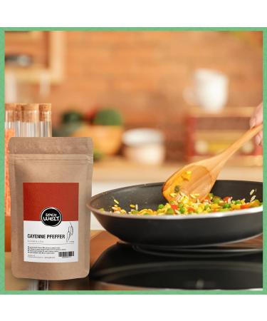 Spicy Welt Piment de Cayenne Moulu (500g) Poudre de Piment Cayenne | Pour Cuisine Mexicaine Asiatique Sauce & Marinade | Piquant Franc & Saveur Relev e | 100% Naturel Sans Additifs - Buy Online on GoSupps.com