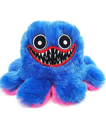 COLORS Reversible Octopus Plush large - Happy and Sad Moody octopus Stuffed toy- Big size 20cm Octopus Plushie Reversable teddy - Flip Octopus UK shows Emotion without saying words! (HW)