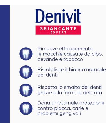Denivit Cr Dentif Anti-Macchia - International Shipping | Whiten & Brighten Your Smile - Buy Online on GoSupps.com