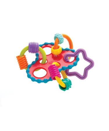 Playgro 4083818 Beißring Kleeblatt