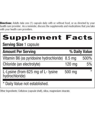 Country Life L-Lysine 500mg with B-6 250-Count - Boost Immune System and Overall Health - Buy Online on GoSupps.com