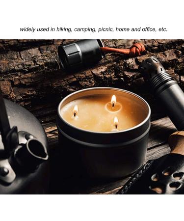 3 Wicks Survival Candle  Portable Emergency Candle Tealight Candle 36 Hours Burning for Home Outdoor Camping and Emergency Kit - Buy Online on GoSupps.com