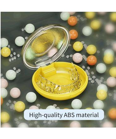 Invisible Braces Storage Box - Portable Retainer & Dentures Case (Green) | International Shipping Available - Buy Online on GoSupps.com