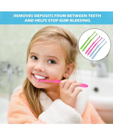 Buy 6-Pack Soft Slim Insert Stream Brushes for Braces & Orthodontic Care - Detailed Cleaning 3 Colors - Buy Online on GoSupps.com