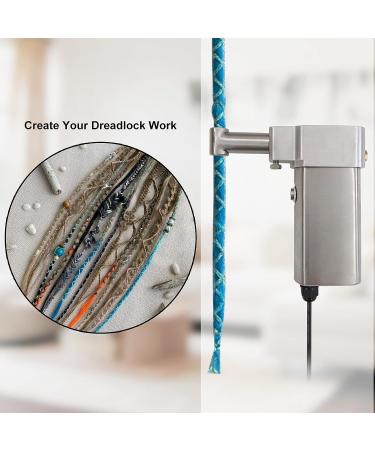 Dreadlocks Machine Kit - Portable Electric Dreadlock Maker for Quick and Easy Braiding of Human and Synthetic Hair - Buy Online on GoSupps.com