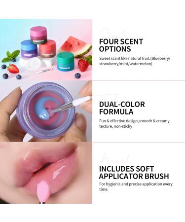  SONGVISON Lip sleeping mask - Night balm for dry and chapped lips - Day and night moisturizer - Intense hydration to reduce lip wrinkles and repair chapped lips - Buy Online on GoSupps.com