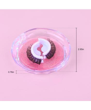 Reusable Self-Adhesive Eyelashes Natural Looking False Eyelashes Long Curly Eyelashes No Glue/Eyeliner/Magnet Waterproof and Easy to Apply (4 Pairs) - Buy Online on GoSupps.com
