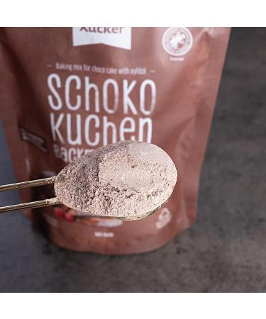 Xucker Sugar-Free Chocolate Cake & Muffin Baking Mix - Birch Sugar Sweetened Brownie Mix for Healthy Baking - Buy Online on GoSupps.com