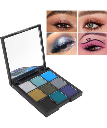 9 Colors Eyeshadow Palette Makeup Palette Eye Shadows Easy Coloring Eyeshadow Makeup Kit Matte Glitter Shimmering Highlighting for Makeup (Type 1) - Buy Online on GoSupps.com