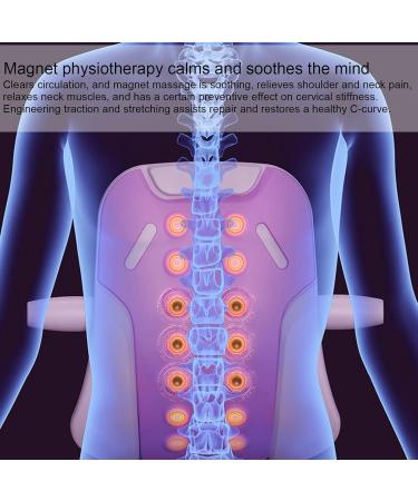 Buy 3-Stage Adjustable Lumbar Straps & Support for Lower Back and Neck - Enhanced Spinal Health with Massage Stick & Backlight Pillow - Buy Online on GoSupps.com