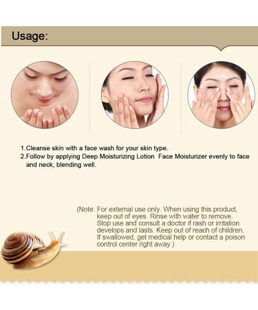 Snail Secretion Nourishing Moisturizing Skin Cream Face Anti aging Facial Cream All in One Repair Moisturiser - Buy Online on GoSupps.com