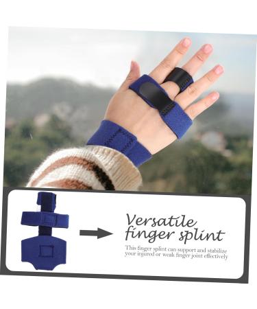 NOLITOY Hand Cockup Splint for Kids - Thumb Immobilizer Support - Universal Wristband - Durable Blue Splint for Broken Extension - 13x11x0.8cm - Buy Online on GoSupps.com