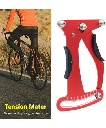 EUGNN Bicycle Tension Meter - Spokes Calibration Tool for Mountain Bike Wheels (Red) - Buy Online on GoSupps.com