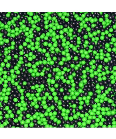 Green and Black Sugar Pearl Sprinkles Monster Mix Halloween Cake Decorations (120g)