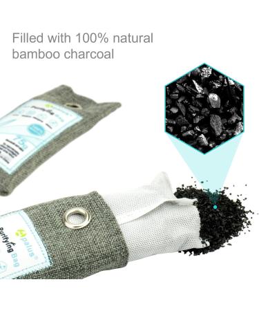 Apalus Shoe Freshener - Natural Bamboo Activated Carbon 2x75g for Odor & Moisture Control in Shoes Cabinets & Sports Bags - Buy Online on GoSupps.com
