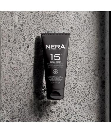 NERA Pantelleria SunShield SPF 15 Emollient Sun Protection Lotion 100ml: Medium Protection Water-Resistant Nourishing Vitamin Enriched Anti-Aging. Complete UVA/UVB Defense Sunscreen Lotion - Buy Online on GoSupps.com