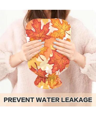 Autumn Hamper Leaf Heat Bottle - 2L Large Hot Water Bag for Pain Relief & Therapy - Buy Online on GoSupps.com