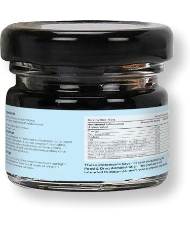 Mars Himalayan Organic Shilajit Resin | Natural Resin Sourced from The Himalayas | Supports Vitality Energy & Overall Wellness | 15g | Pack of 1 - Buy Online on GoSupps.com