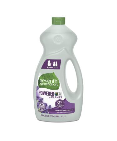Seventh Generation Lavender Floral & Mint Dish Liquid 50 Fz