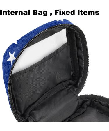 Menstruation Pad Bag with Zipper - Stylish Women's Napkin & Tampon Collection Bag - Ideal for Girls - Shop Now - Buy Online on GoSupps.com