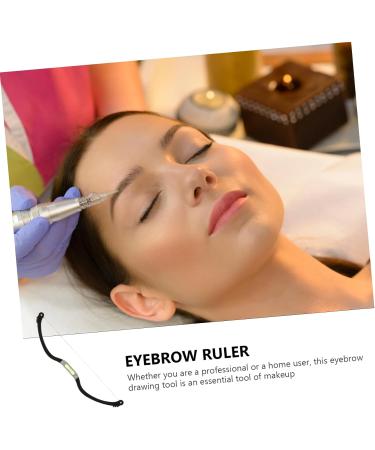 FOMIYES 3pcs Bow Eyebrow Ruler Make up Kit Eyebrow Shaping Kit with Stencils Eyebrow Line Marker Draw a Line - Buy Online on GoSupps.com