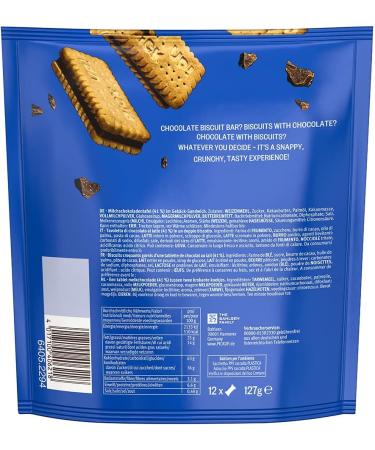 LEIBNIZ Chocolate Mini Pick Up Biscuit Bar Bag Black - Buy Online on GoSupps.com