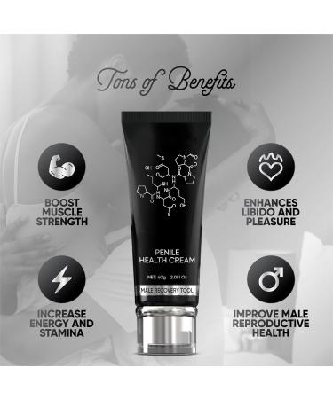 Irvy Penile Health Med3000 Gel for Men Restore Moisturize and Enhance Sensation Cream for Men Over Time - Buy Online on GoSupps.com