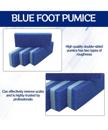 Pumice Stone for Feet 4 Pcs Pumice Stone Double Sided Foot Scrub Suitable for Home and Beauty Salons Foot Pumice Stone Hard Skin Callus Remover and Scrubber Foot Pumice Stone for Feet - Buy Online on GoSupps.com