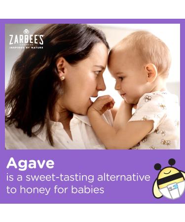 Zarbee's Soothing Baby Cough Syrup - Natural Peach & Honey Flavor - Drug & Alcohol-Free - 2Fl Oz - Buy Online on GoSupps.com