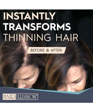 Hair Illusion Root Touch-Up | Instant Coverage for Roots & Grays | Fills Thinning Hairline & Bald Spots - Light Brown - Buy Online on GoSupps.com